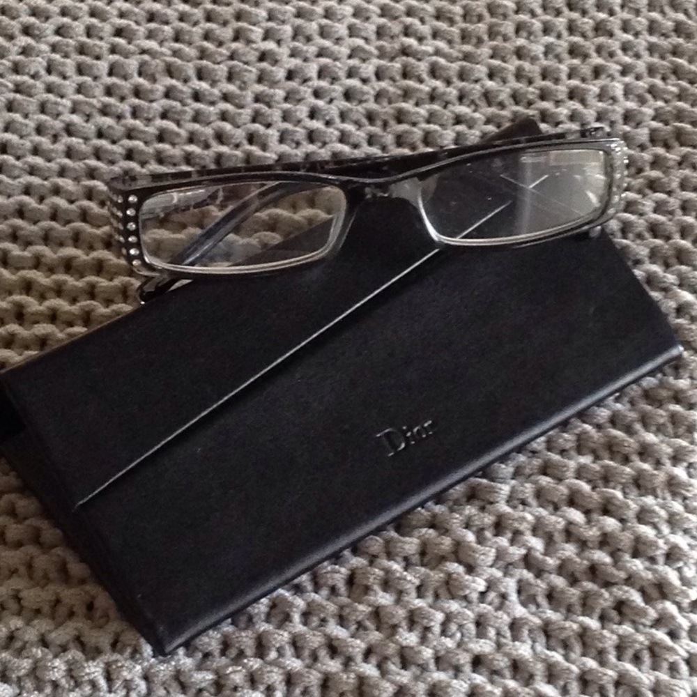 Dior eyeglass case